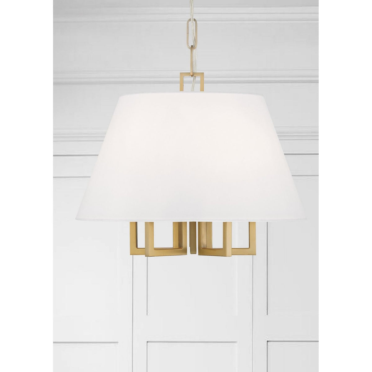 Crystorama - 2255-VG - Five Light Mini Chandelier - Westwood - Vibrant Gold
