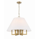 Crystorama - 2256-VG - Six Light Chandelier - Westwood - Vibrant Gold