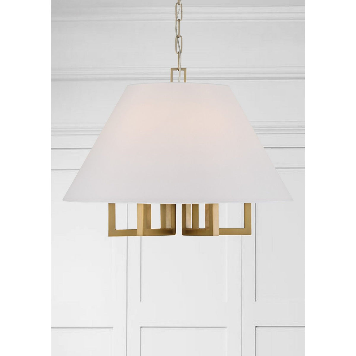 Crystorama - 2256-VG - Six Light Chandelier - Westwood - Vibrant Gold