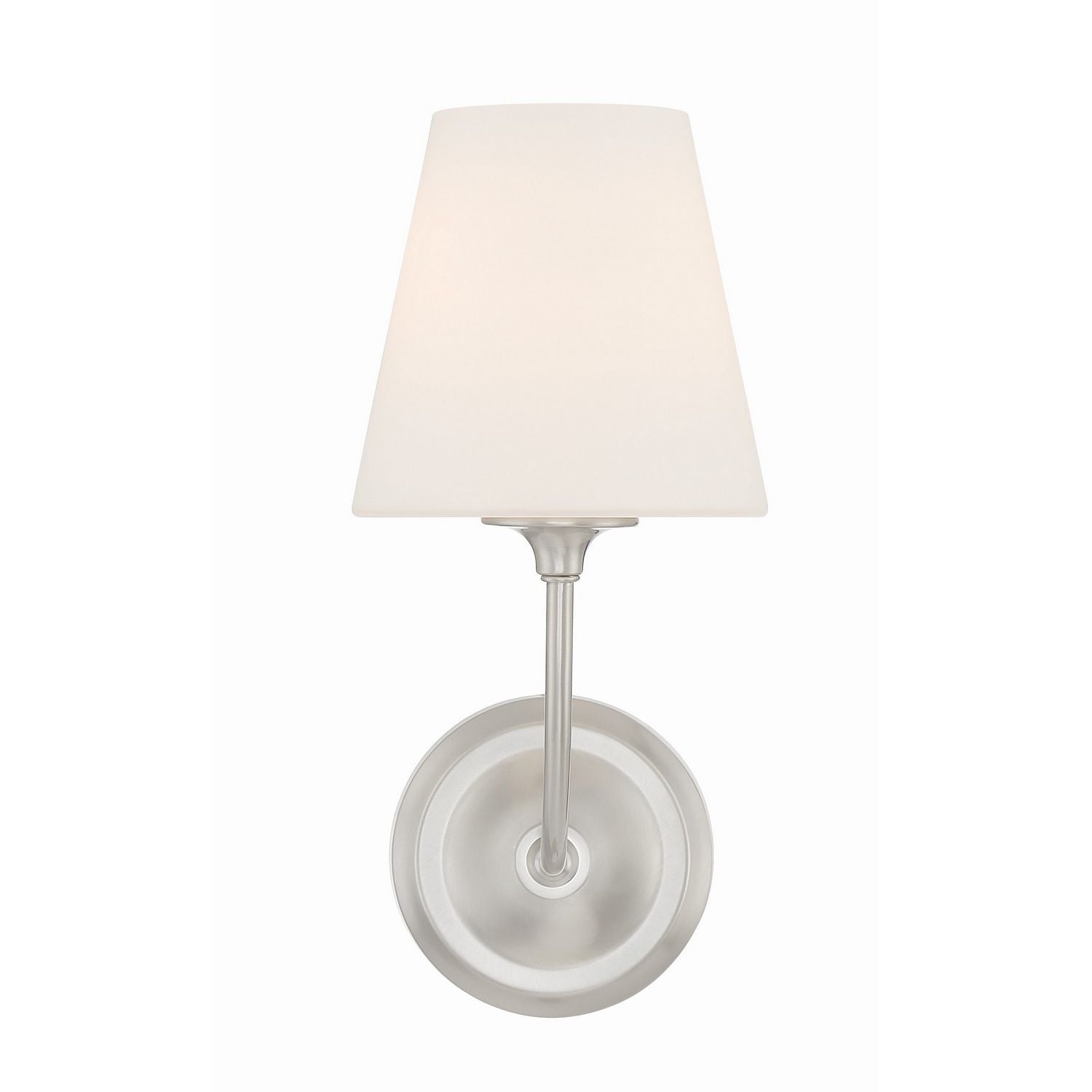 Crystorama - 2441-OP-BN - One Light Wall Sconce - Sylvan - Brushed Nickel