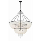 Crystorama - 614-MK - 15 Lumières Suspendu - Rylee - Noir mat
