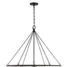 Crystorama - 614-MK - 15 Lumières Suspendu - Rylee - Noir mat