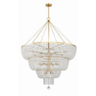 Crystorama - 618-GA - 24 Lumières Suspendu - Rylee - Or antique