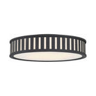 Crystorama - KEN-8305-BF - Four Light Ceiling Mount - Kendal - Black Forged