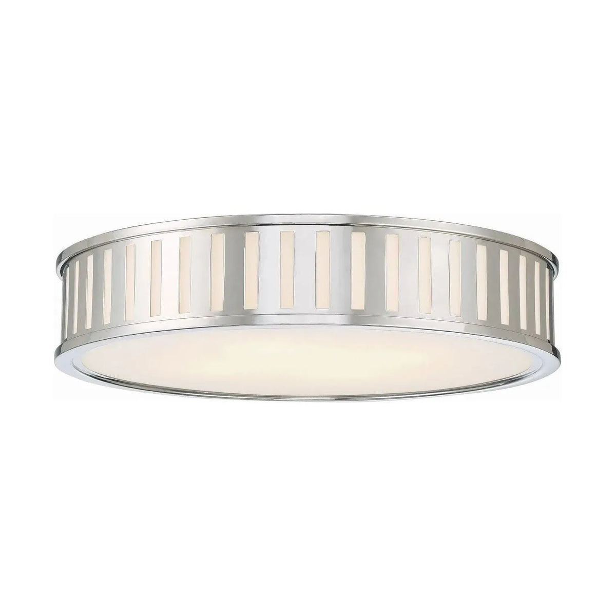 Crystorama - KEN-8305-PN - Four Light Ceiling Mount - Kendal - Polished Nickel