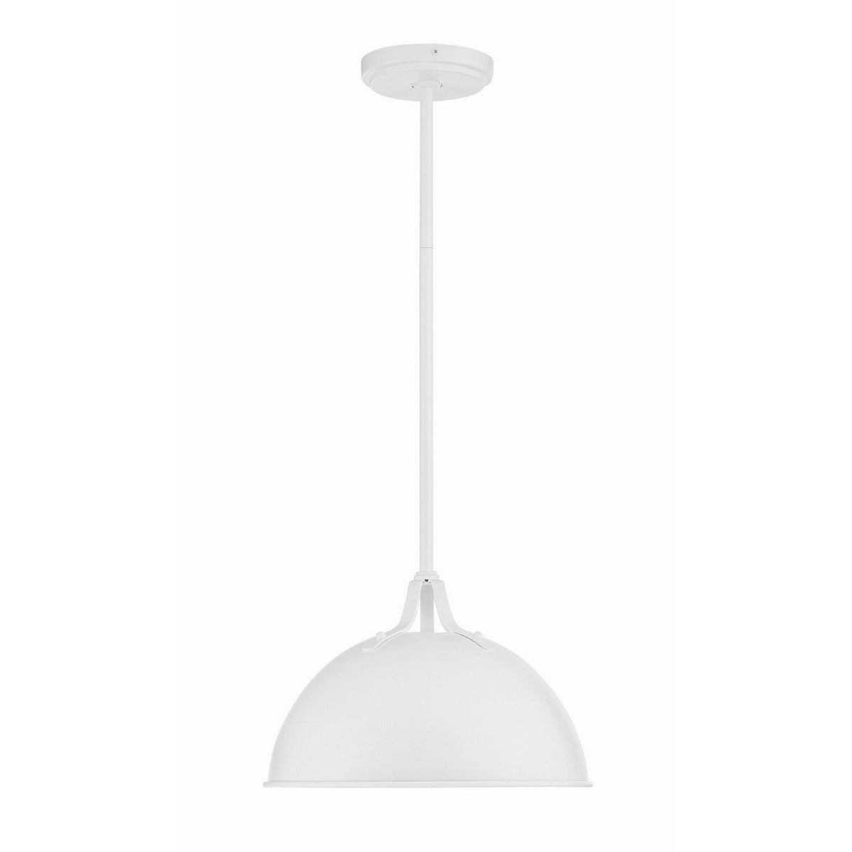Crystorama - SOT-18013-WH - One Light Pendant - Soto - White
