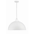 Crystorama - SOT-18015-WH - One Light Pendant - Soto - White