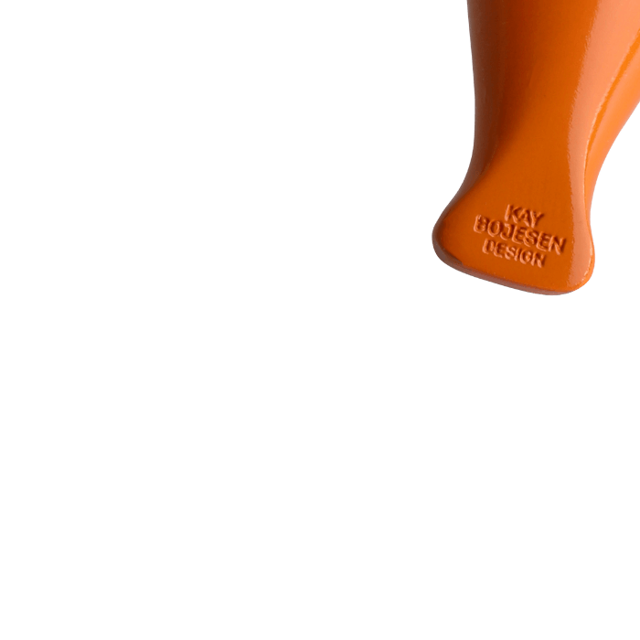 Kay Bojesen 39832 Breloque de sac oiseau en orange