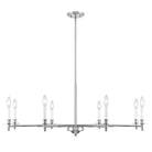Savoy House - 1-4412-8-109 - Eight Light Chandelier - Jasmine - Polished Nickel