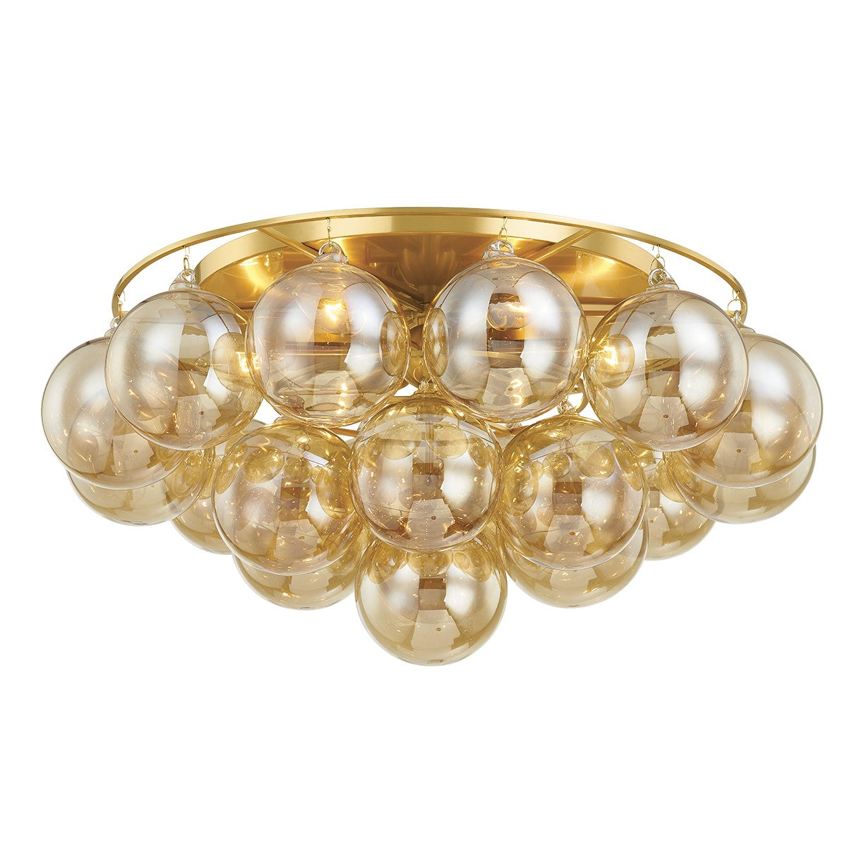 Mitzi Canada - H711506-AGB - Six Light Flush Mount - Mimi - Aged Brass