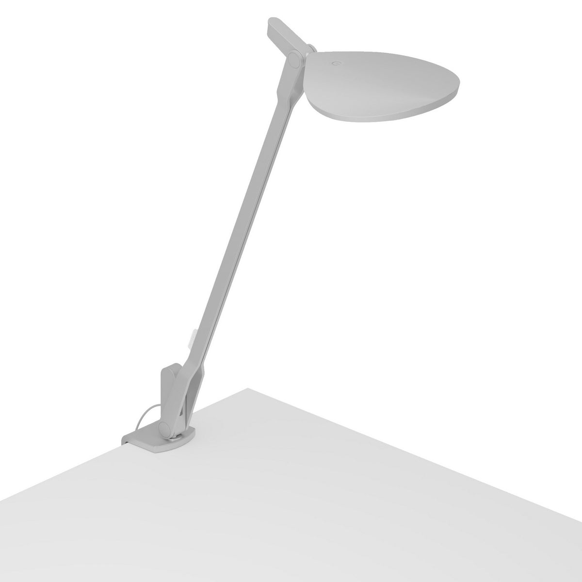 Koncept - SPY-SIL-PRA-CLP - LED Desk Lamp - Splitty - Silver