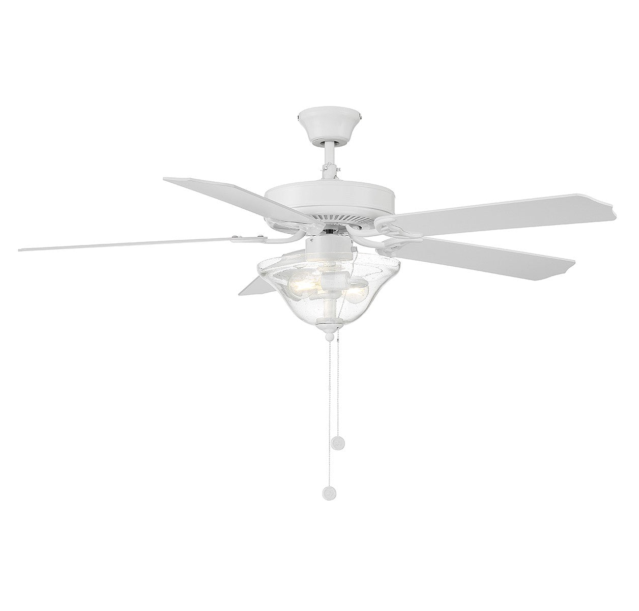 VMC double flux Meridian M2019WHRV 52" Plafond Ventilateur  en blanc biscuit