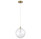 LED Meridian M70114NB Suspension en laiton naturel
