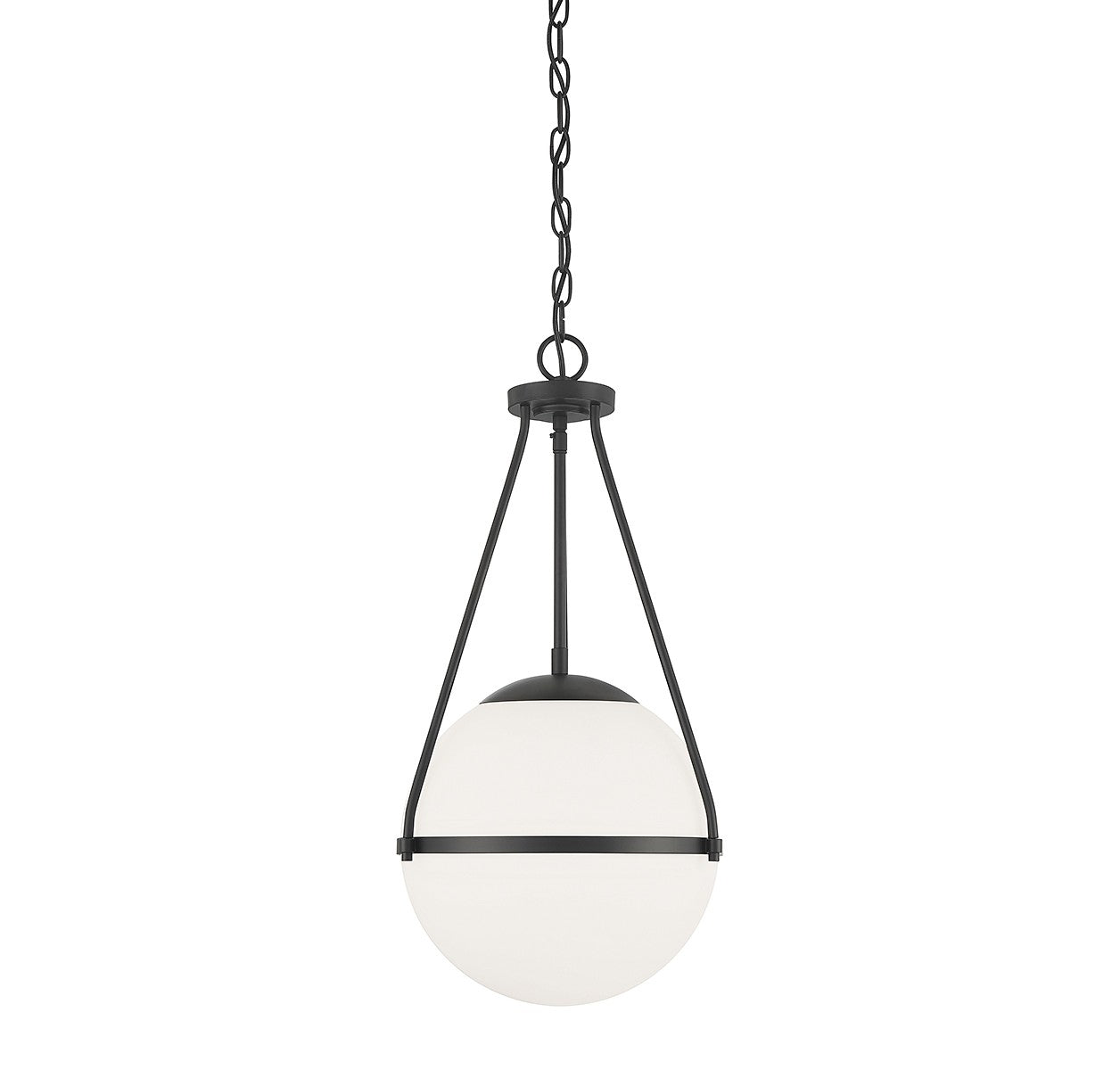 Lumière Meridian M7025MBK One Suspension en noir mat