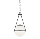 Lumière Meridian M7025MBK One Suspension en noir mat