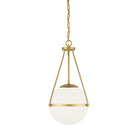 Lumière Meridian M7025NB One Suspension en laiton naturel