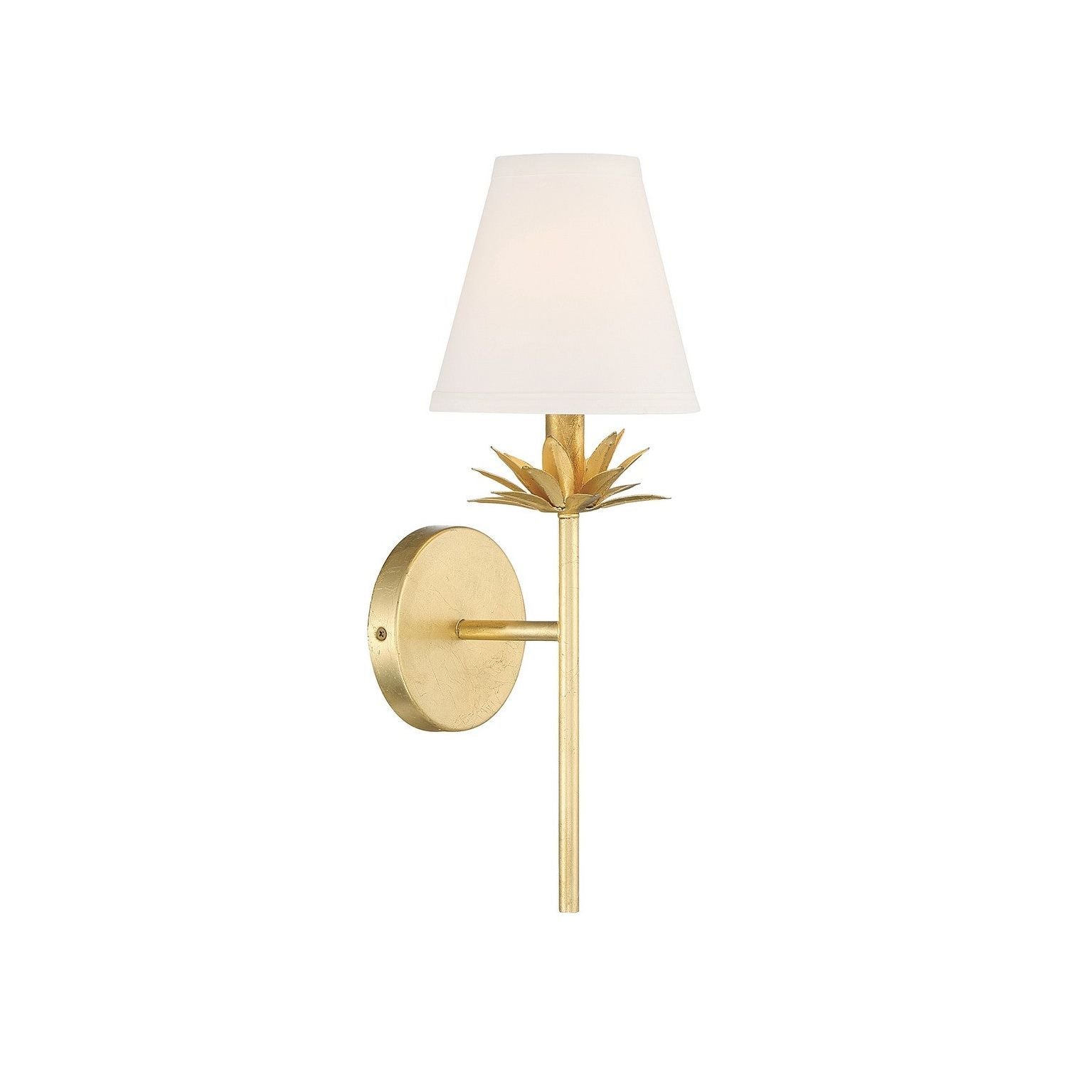Meridian - M90077TG - One Light Wall Sconce - True Gold