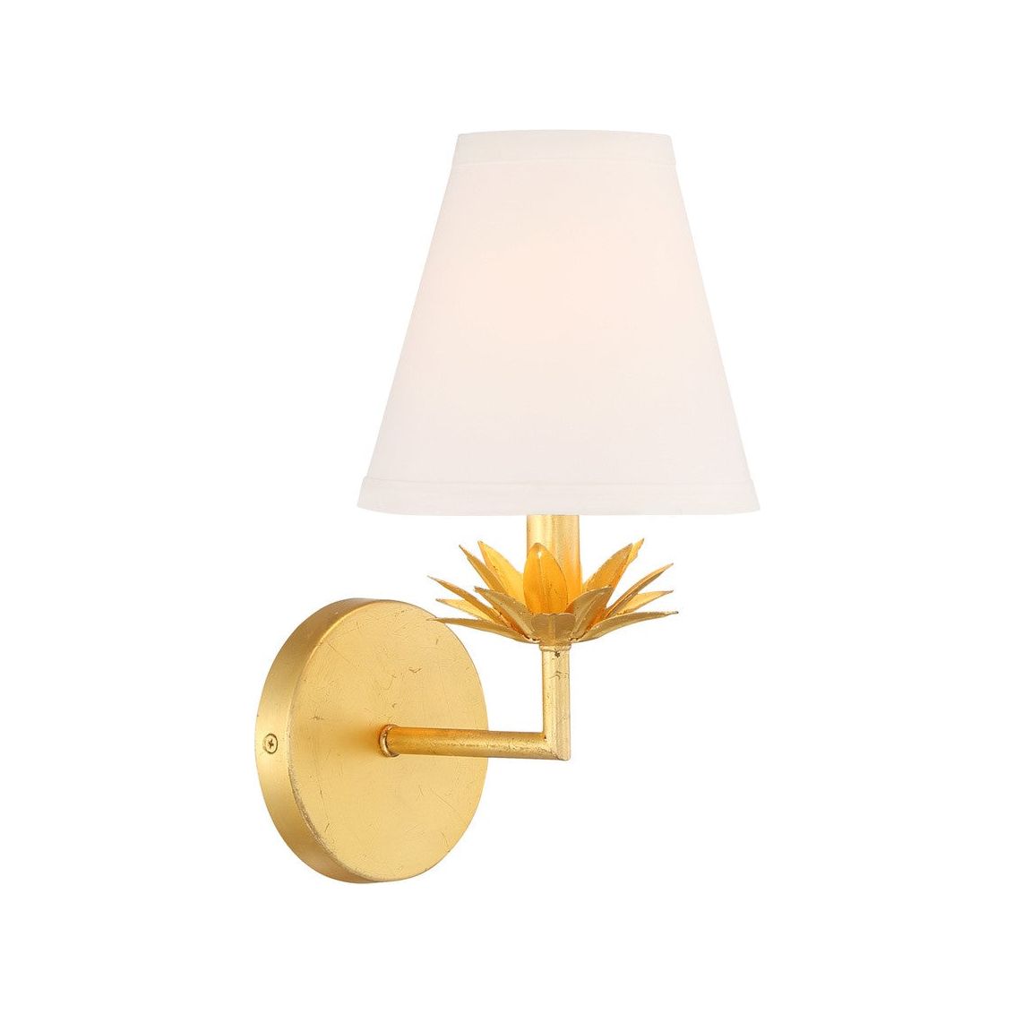 Meridian - M90078TG - One Light Wall Sconce - True Gold