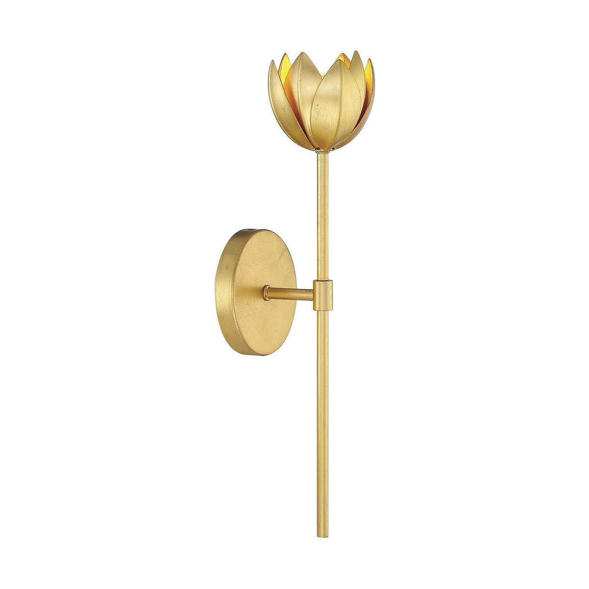 Meridian - M90081TG - One Light Wall Sconce - True Gold
