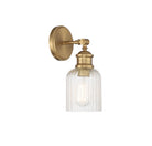 Lumière Meridian M90083NB Une lampe Murale en laiton naturel