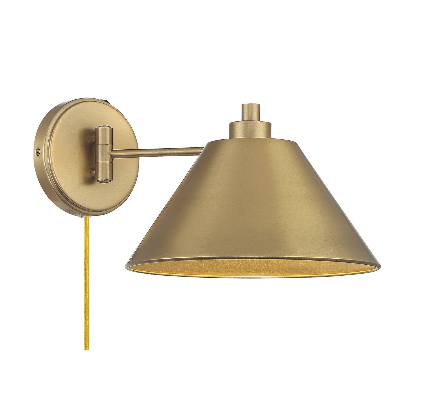 Lumière Meridian M90086NB Une seule Murale en laiton naturel