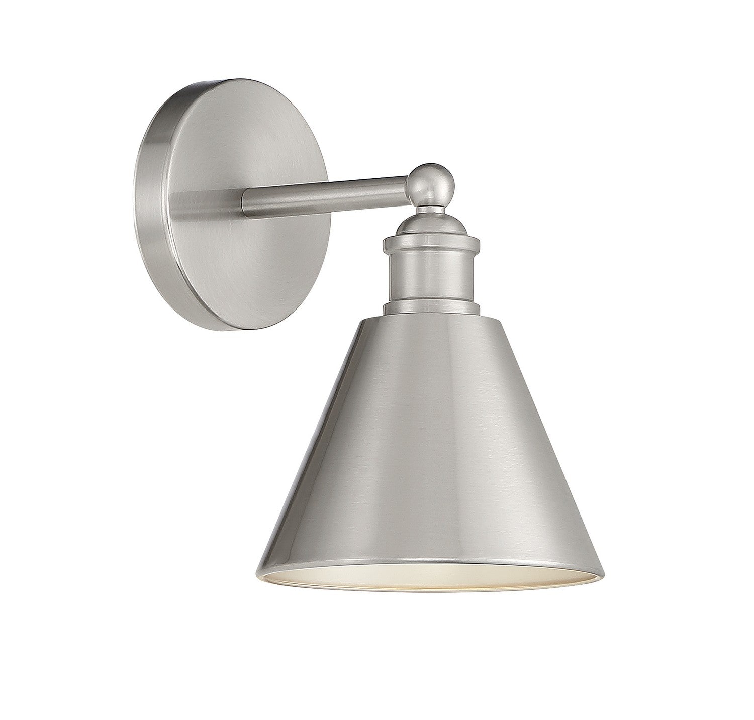Lumière Meridian M90087BN Une seule Murale en nickel brossé