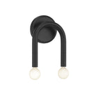 Meridian M90099MBK Deux lumières Murale en noir mat