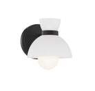 Meridian M90101MBK One Light Wall Sconce in Matte Black