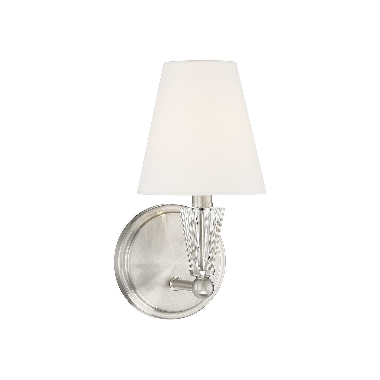 Meridian - M90102BN - One Light Wall Sconce - Brushed Nickel