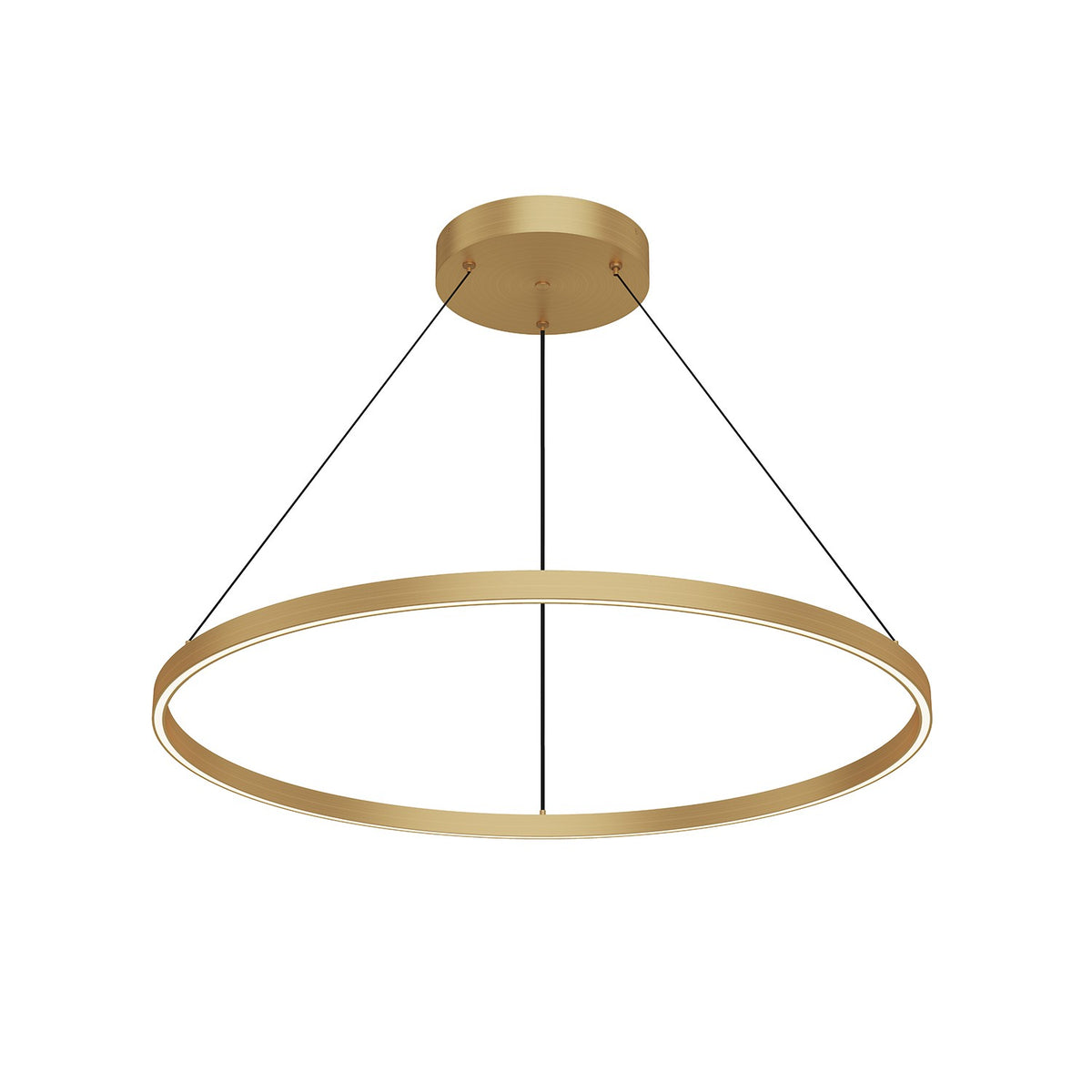 Kuzco Canada - PD87136-BG - LED Pendant - Cerchio - Brushed Gold
