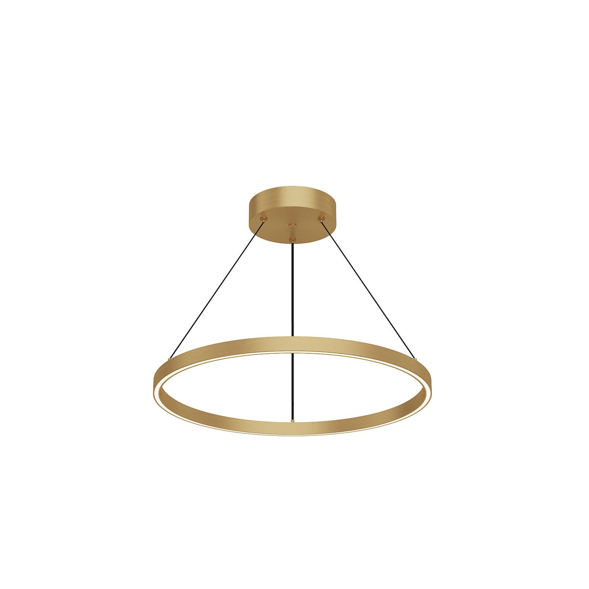 Kuzco Canada - PD87724-BG - LED Pendant - Cerchio - Brushed Gold