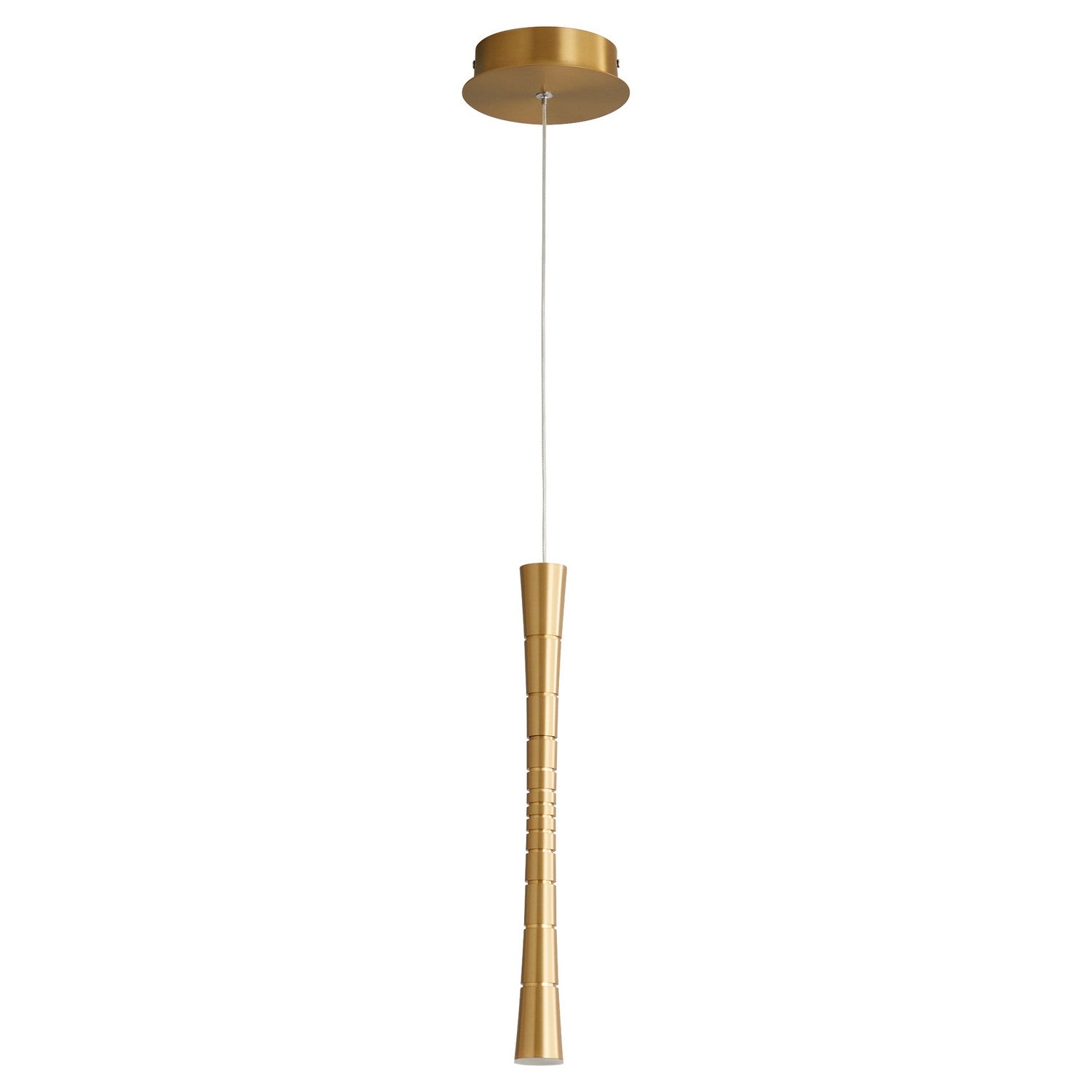 Oxygen Lighting - 3-6004-40 - LED Pendant - Sabre - Aged Brass