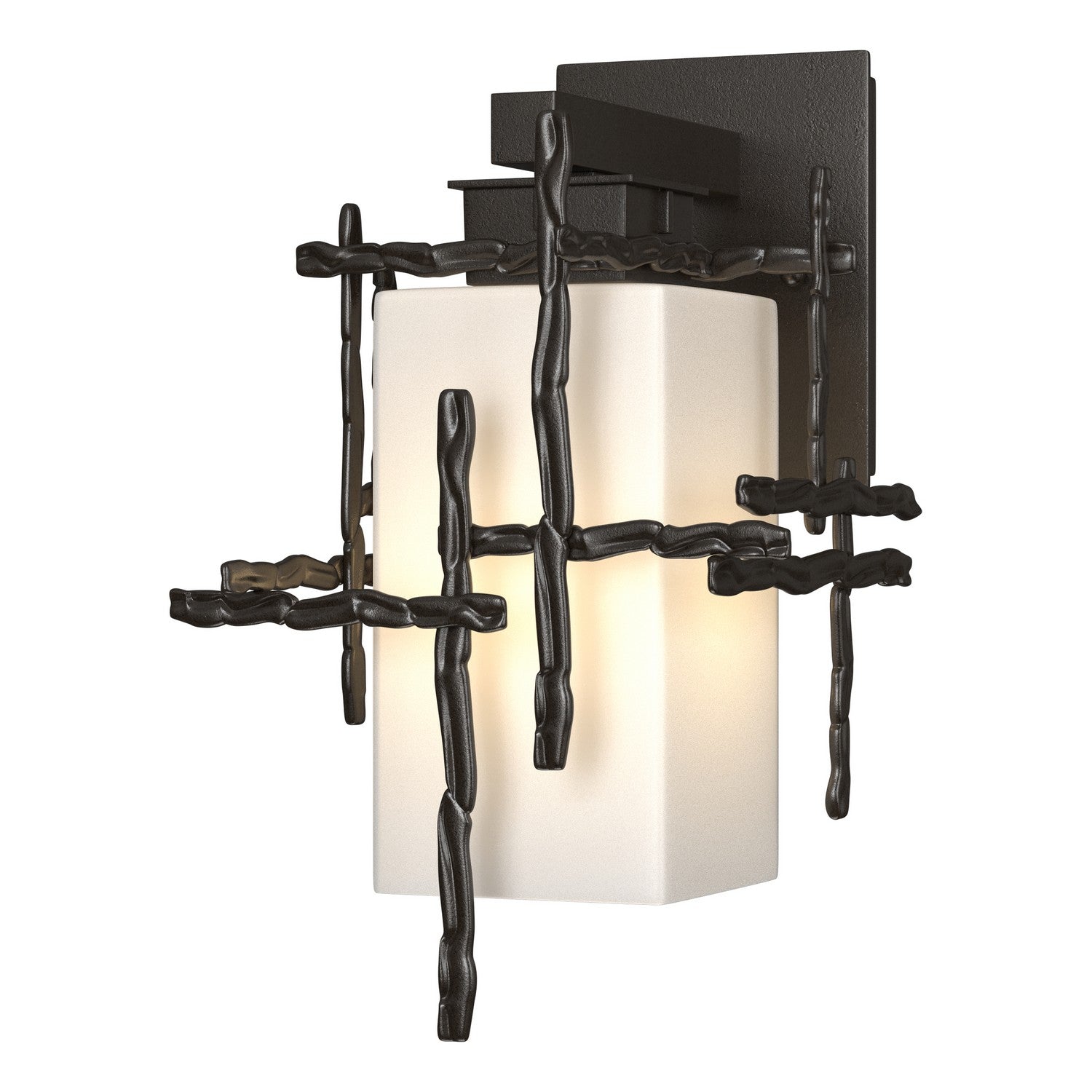 Hubbardton Forge - 302580-SKT-14-GG0111 - One Light Outdoor Wall Sconce - Tura - Coastal Oil Rubbed Bronze