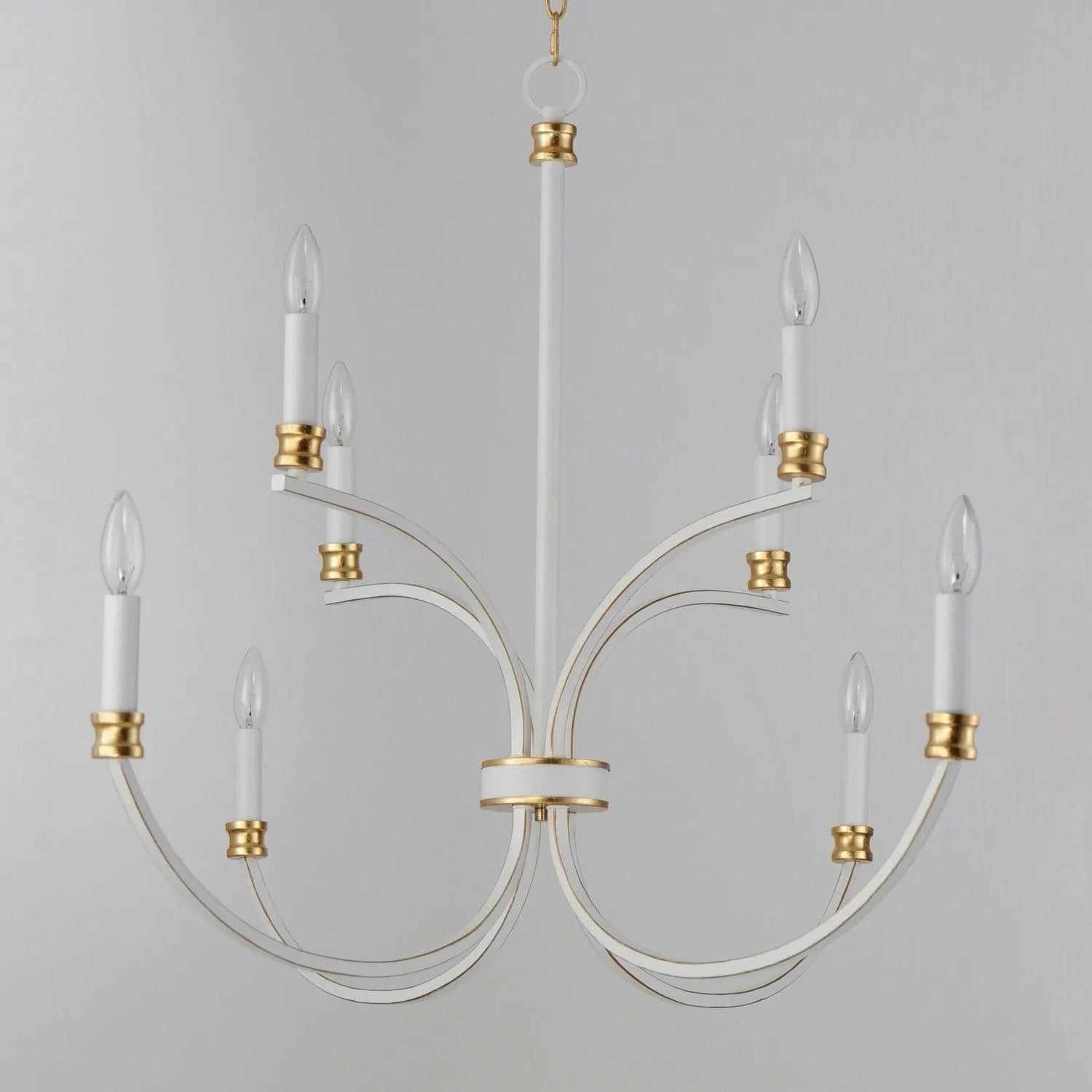 Maxim Lighting - Charlton Chandelier - 11373WWTGL | Montreal Lighting & Hardware