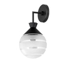 Éclairage extérieur Maxim Lighting 12444CLFTBK Copacabana Murale en noir