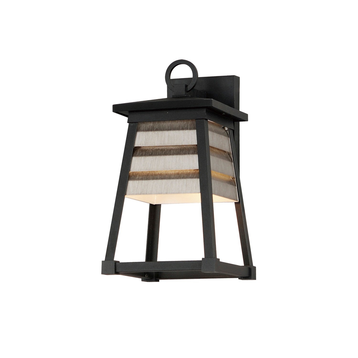 Volets extérieurs Maxim Lighting 40632WZBK Murale en zinc vieilli/noir