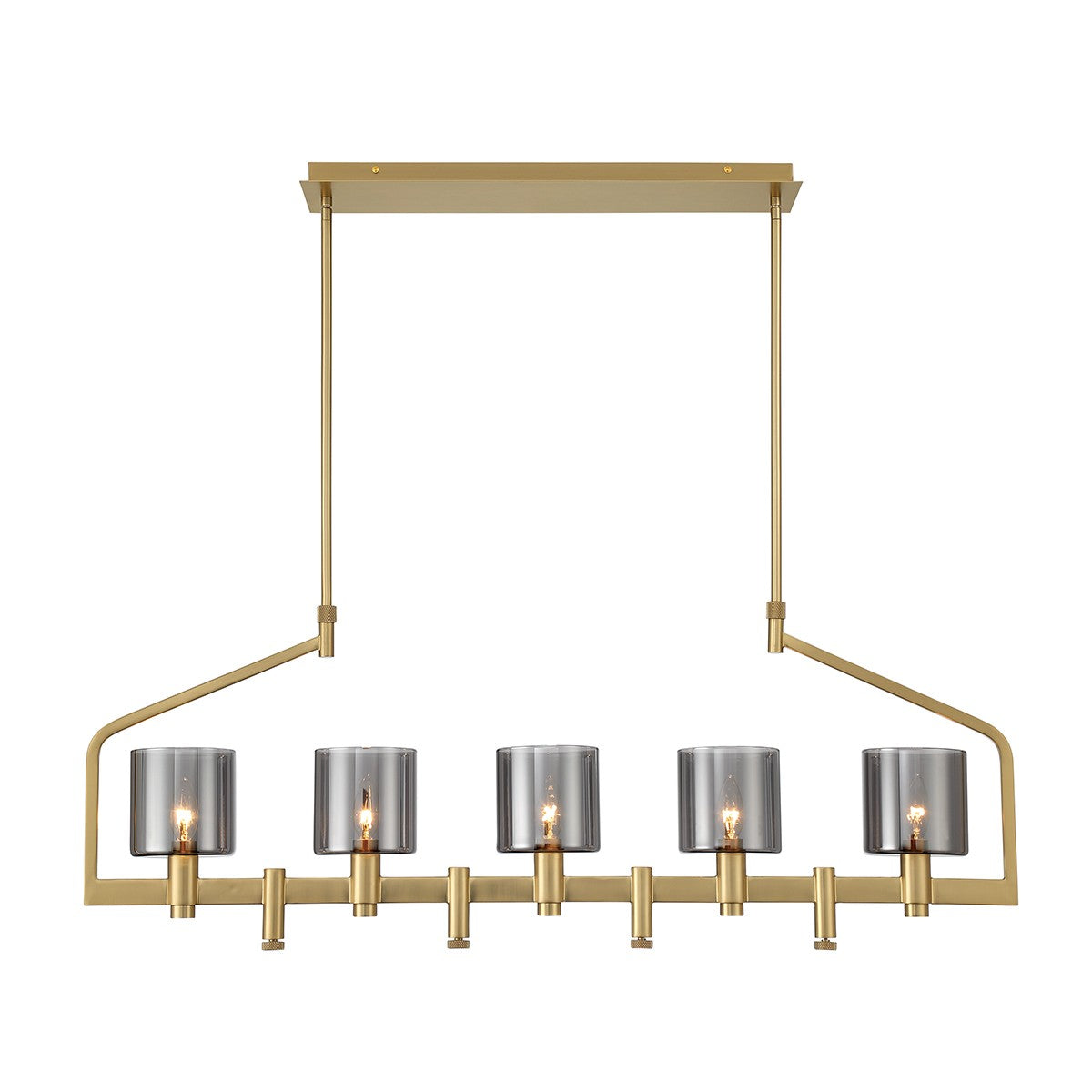 Eurofase Canada - 45652-011 - Five Light Chandelier - Decato - Brushed Gold