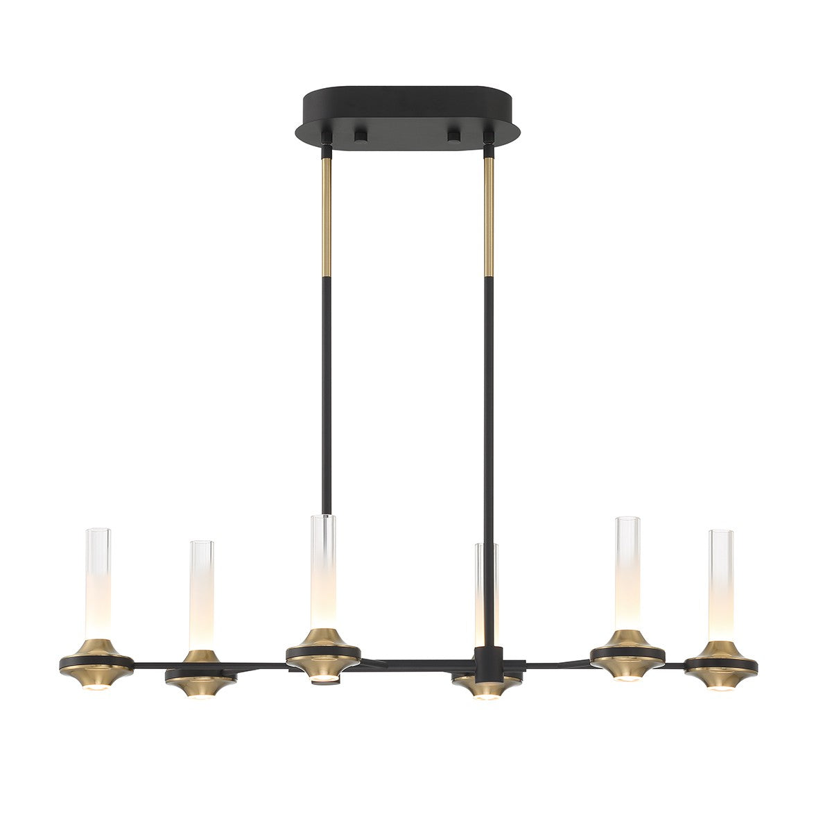 Eurofase Canada - 45713-019 - LED Chandelier - Torcia - Black and Brass