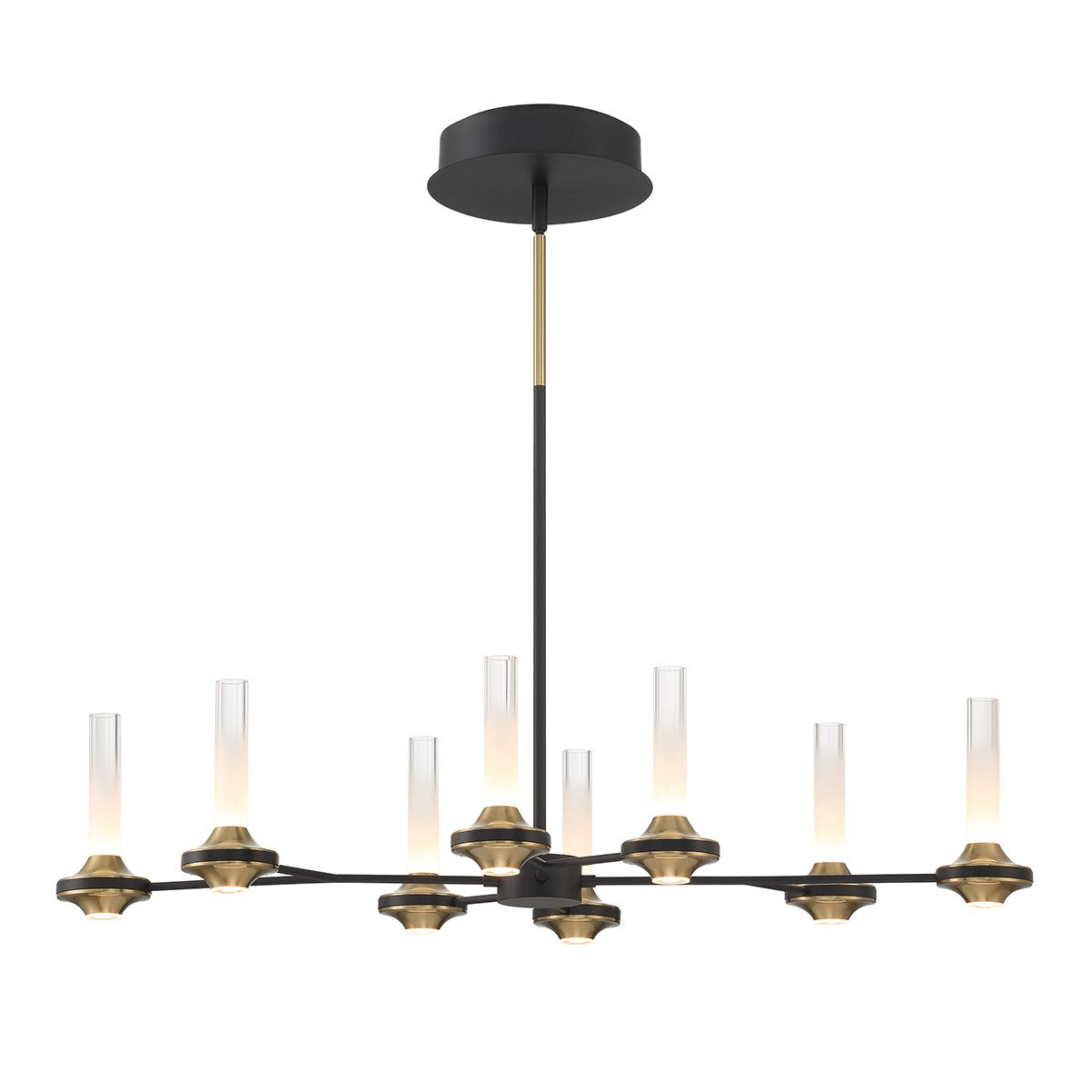 Eurofase Canada - 45714-016 - LED Chandelier - Torcia - Black and Brass