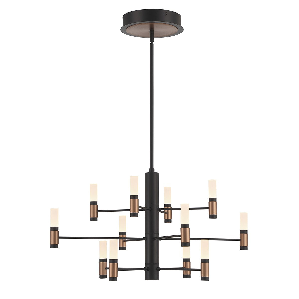 Eurofase Canada - 46353-016 - LED Chandelier - Albany - Black and Brass