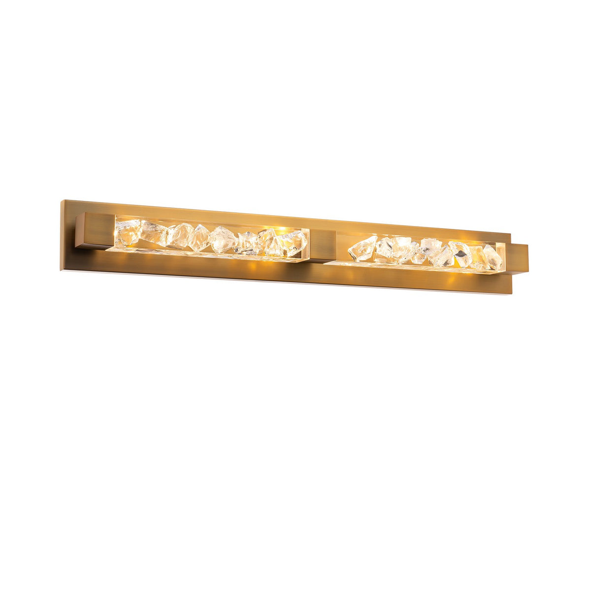 Modern Forms Canada - WS-84334-AB - LED Vanity - Terra - Aged Brass