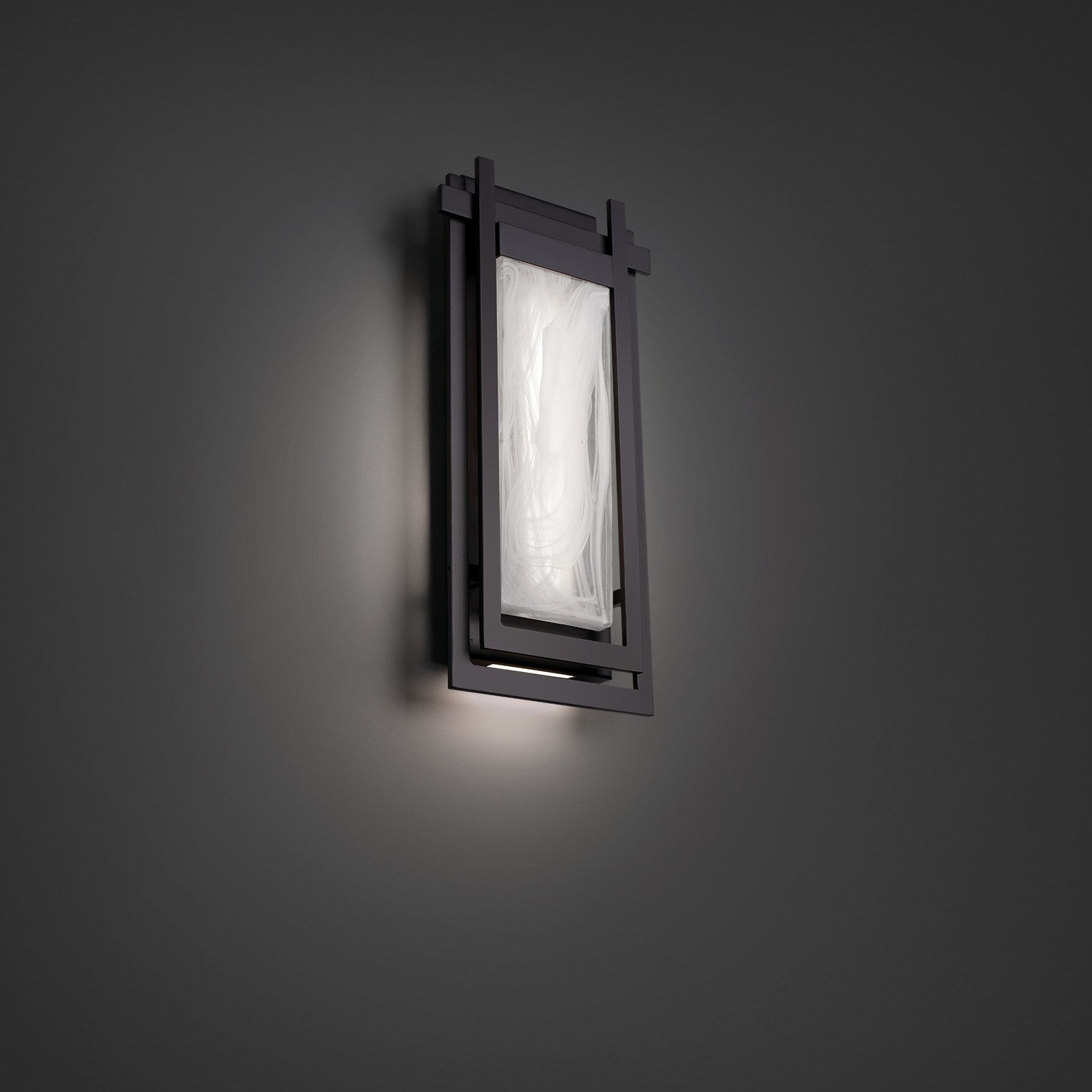 Modern Forms Canada - WS-W64316-BK - LED Outdoor Wall Sconce - Haze - Black