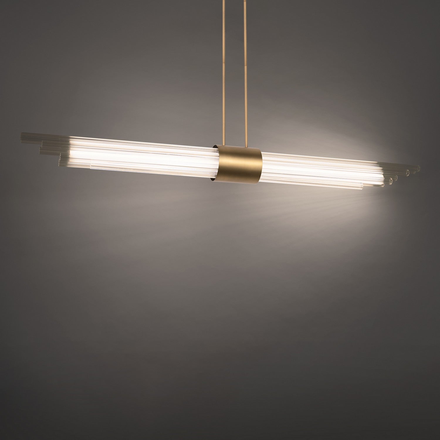 Modern Forms Canada - PD-30156-AB - LED Linear Pendant - Luzerne - Aged Brass