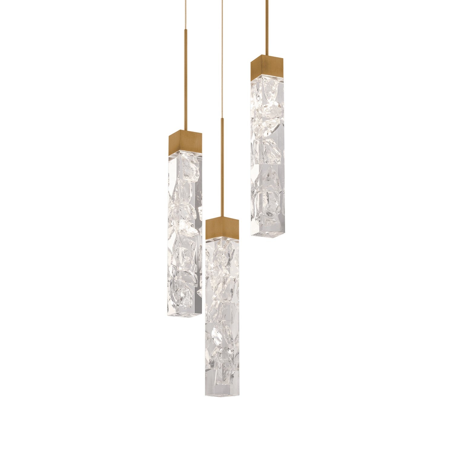 Modern Forms Canada - PD-78003R-AB - LED Pendant - Minx - Aged Brass