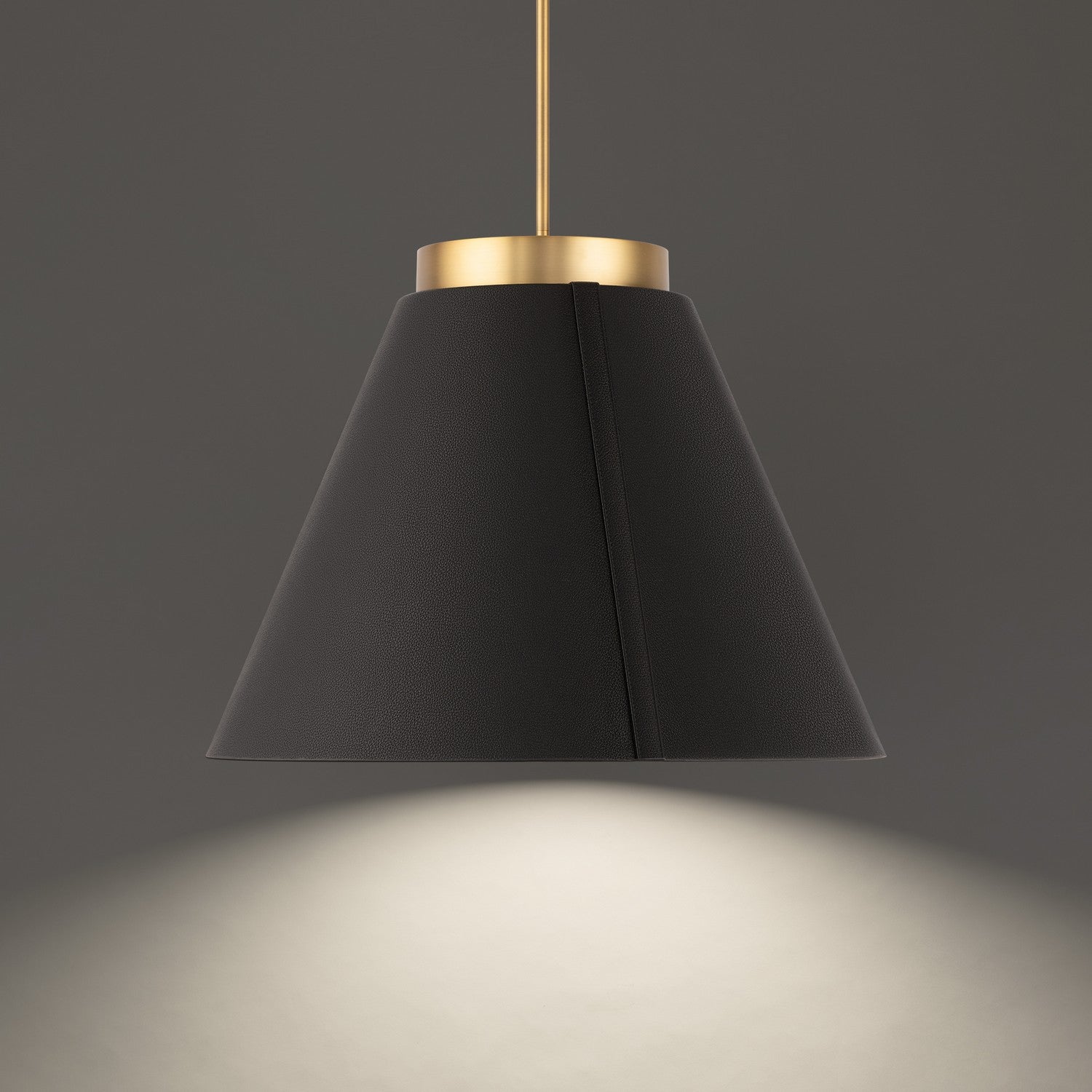 Modern Forms Canada - PD-88324-BK/AB - LED Pendant - Bentley - Black & Aged Brass