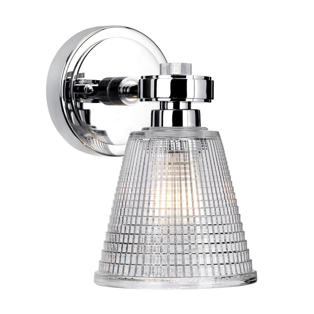 Lucas + McKearn - BB-Gunnis1-PC - One Light Bath - Gunnislake - Polished Chrome