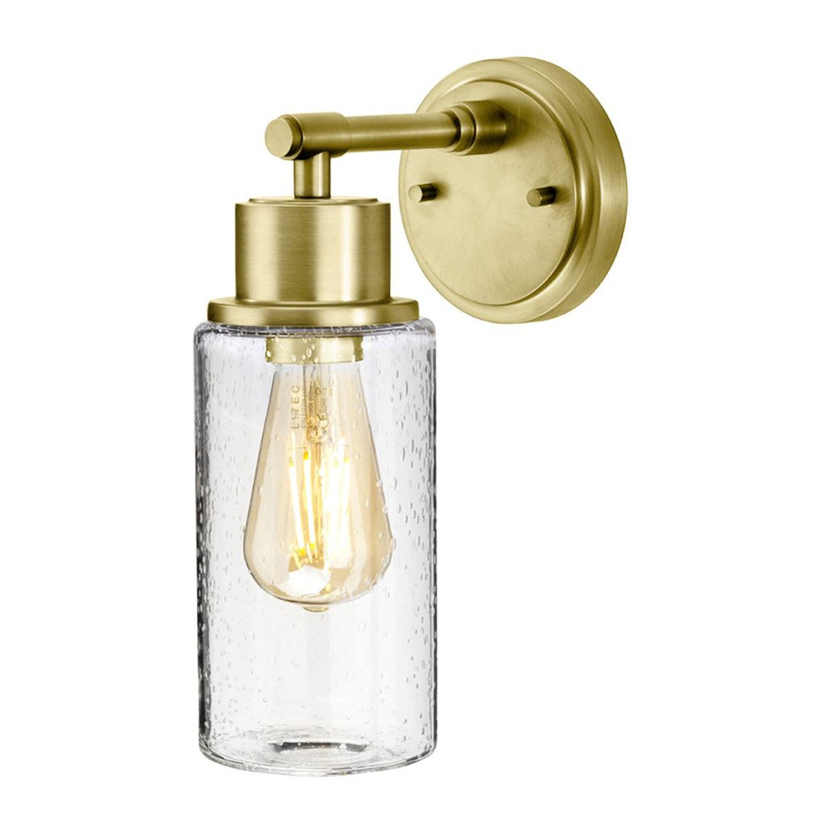 Lucas + McKearn - BB-MORVAH-BB - One Light Bath - Morvah - Brushed Brass