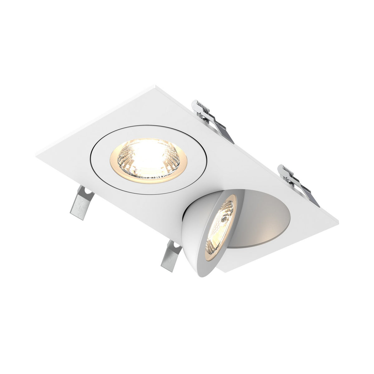 Dals - FGM4-CC-DUO-WH - Double Recessed - Pivot - WH
