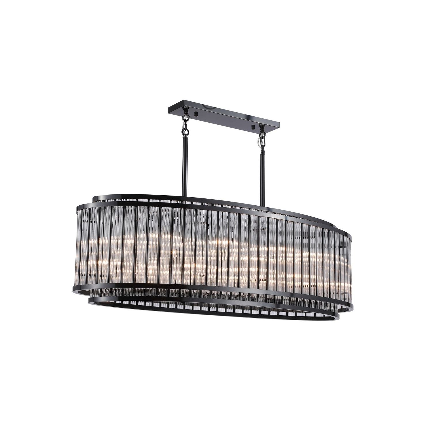 Avenue Lighting - HF1927-GM - 16 Light Chandelier - Waldorf - Polished Gunmetal