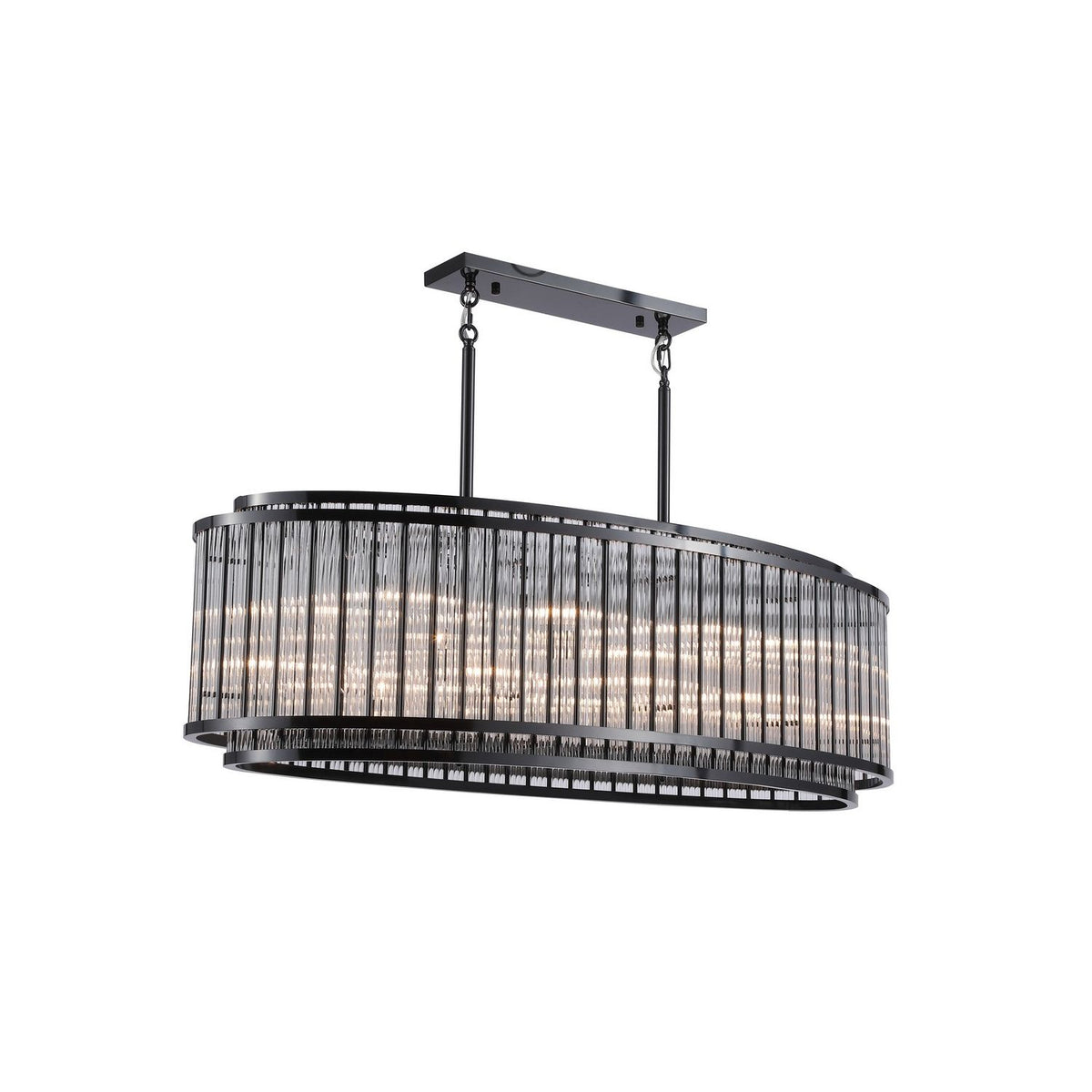 Éclairage d'avenue - HF1927-GM - 16 lampes Suspendu - Waldorf - Gris anthracite poli